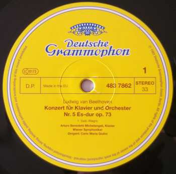 LP Ludwig van Beethoven: Klavierkonzert No. 5 • "Emperor" Concerto