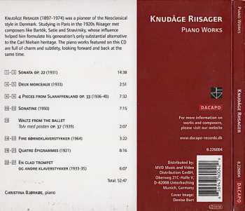 CD Knudåge Riisager: Piano Works