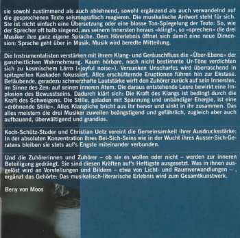CD Koch-Schütz-Studer: Live Im Schiffbau