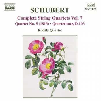 Album Franz Schubert: Complete String Quartets Vol.7