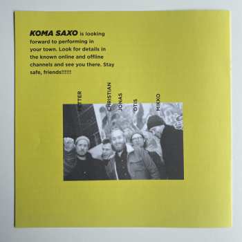 LP Koma Saxo: Live CLR