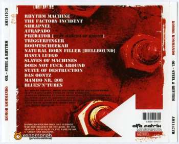 2CD/Box Set Komor Kommando: Oil, Steel & Rhythm LTD