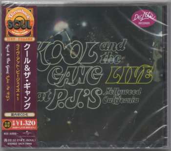 CD Kool & The Gang: Live At P.J.'s LTD