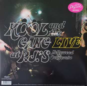 LP Kool & The Gang: Live At P.J.'s LTD