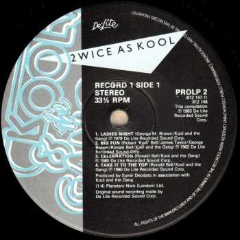 2LP Kool & The Gang: Twice As Kool (The Hits Of Kool & The Gang)