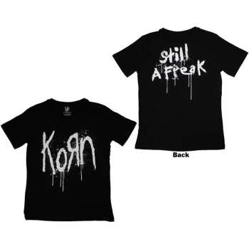 Merch Korn: Korn Ladies T-shirt: Still A Freak (back Print) (small) S