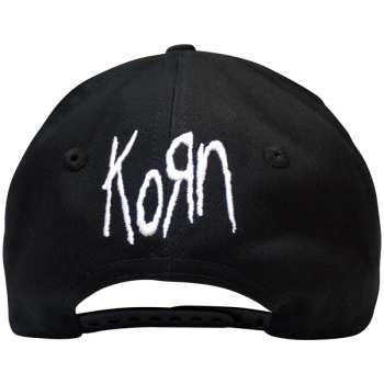 Merch Korn: Korn Unisex Baseball Cap: Oval Logo (black) (back Print)