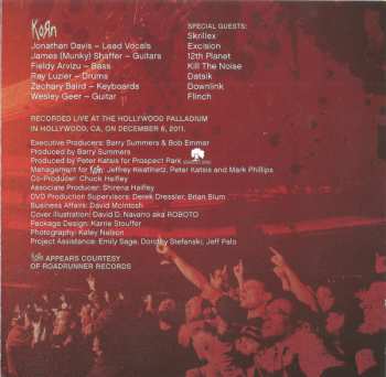 CD/DVD Korn: The Path Of Totality Tour: Live At The Hollywood Palladium