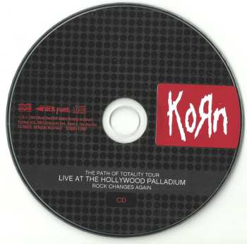 CD/DVD Korn: The Path Of Totality Tour: Live At The Hollywood Palladium