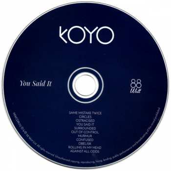 CD Koyo: You Said It