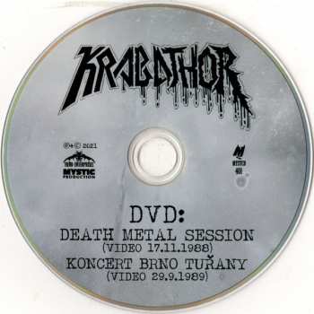 3CD/DVD Krabathor: Demonizer / Mortal Memories II LTD | DIGI