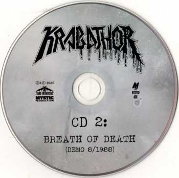 3CD/DVD Krabathor: Demonizer / Mortal Memories II LTD | DIGI