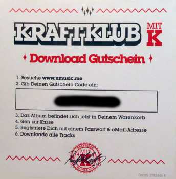 LP KraftKlub: Mit K CLR