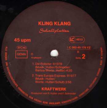LP Kraftwerk: Das Model