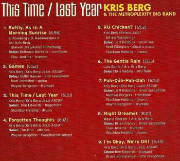 CD Kris Berg: This Time / Last Year