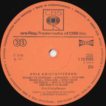 LP Kris Kristofferson: Kris Kristofferson