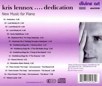 CD Kristyn Lennox: Dedication