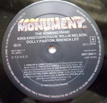 2LP Willie Nelson: The Winning Hand