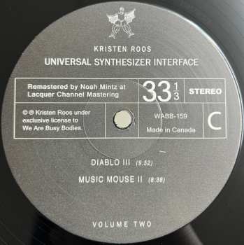 2LP Kristen Roos: Universal Synthesizer Interface Volume Two LTD