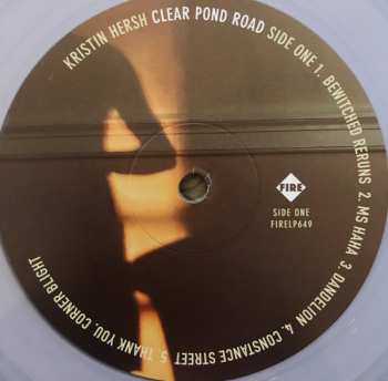 LP Kristin Hersh: Clear Pond Road CLR | LTD
