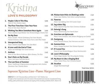 CD Kristina Lian: Love's Philosophy