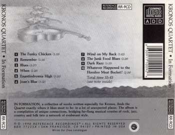 CD Kronos Quartet: In Formation