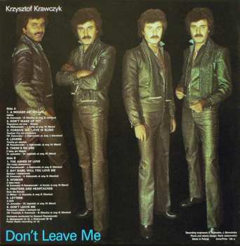 LP Krzysztof Krawczyk: Don't Leave Me
