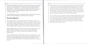 CD Krzysztof Bąkowski: Karol Szymanowski