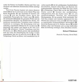 CD Krzysztof Penderecki: St Luke Passion