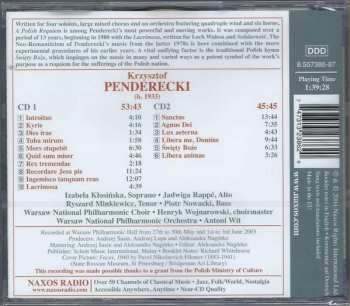 5CD/Box Set Krzysztof Penderecki: The Choral Works Of Krzysztof Penderecki