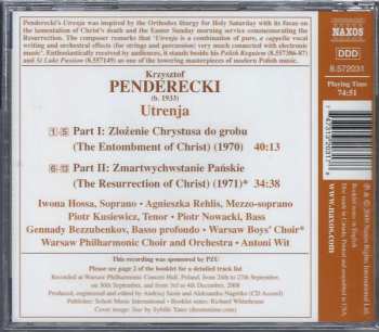 5CD/Box Set Krzysztof Penderecki: The Choral Works Of Krzysztof Penderecki