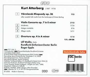 CD Rundfunk-Sinfonieorchester Berlin: Violin Concerto・Concert Overture