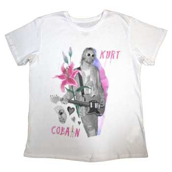 Merch Kurt Cobain: T-shirt Flower