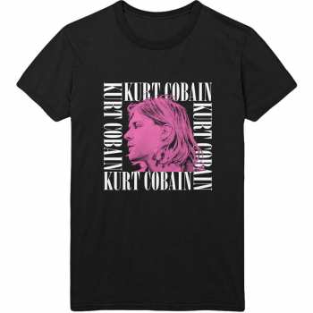 Merch Kurt Cobain: T-shirt Head Shot Frame 