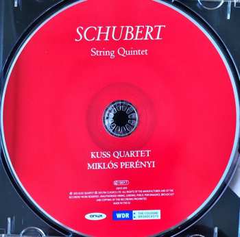 CD Miklós Perényi: Schubert String Quintet