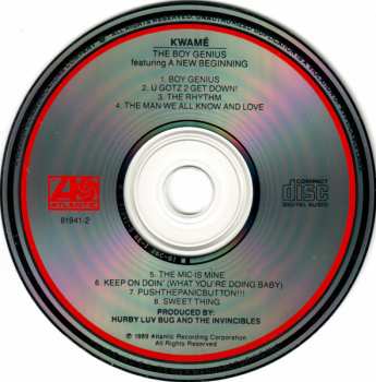 CD Kwam.E: The Boy Genius