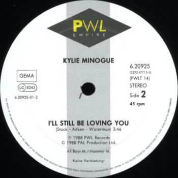 LP Kylie Minogue: The Loco-Motion