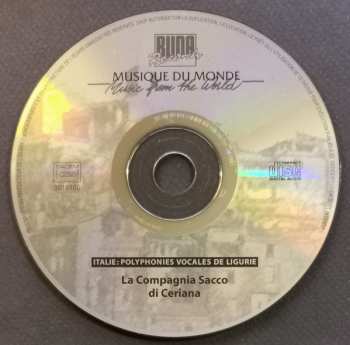 CD Compagnia Sacco Di Ceriana: Italie: Polyphonies Vocales De Ligurie = Italy: Vocal Polyphonies From Liguria