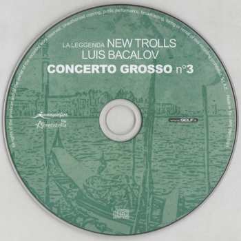 CD Luis Bacalov: Concerto Grosso Nº3