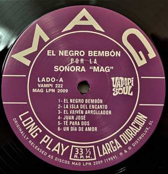 LP La Sonora Mag: El Negro Bembon