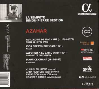 CD La Tempête: Azahar