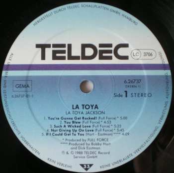 LP La Toya Jackson: La Toya