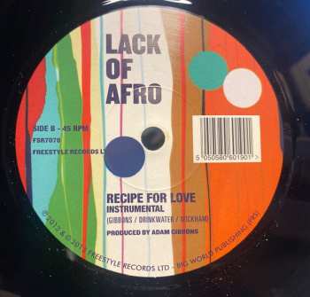 SP Lack Of Afro: Recipe For Love