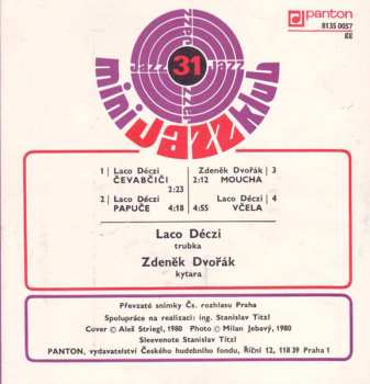 SP Laco Deczi: Mini Jazz Klub 31