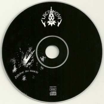 CD Lacrimosa: Alleine Zu Zweit