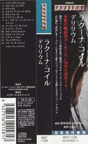 CD Lacuna Coil: Delirium