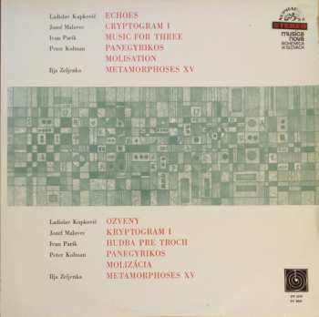 LP Ilja Zeljenka: Slovak Modern Compositions