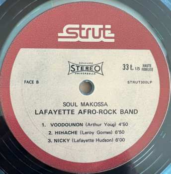 LP Lafayette Afro Rock Band: Soul Makossa  CLR