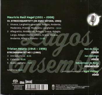 SACD Mauricio Kagel: String Quartet No. 4 - String Quartet No. 1