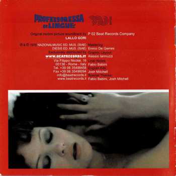 CD Lallo Gori: Professoressa Di Lingue (Original Motion Picture Soundtrack) LTD
